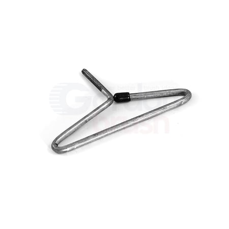 Gordon Brush Wire-Formed Steel Handle For 8-32 Extension Rod Handle, PK12 86047